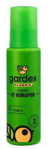 Gardex Classic Спрей від комарів спрей 100 мл 1 флакон