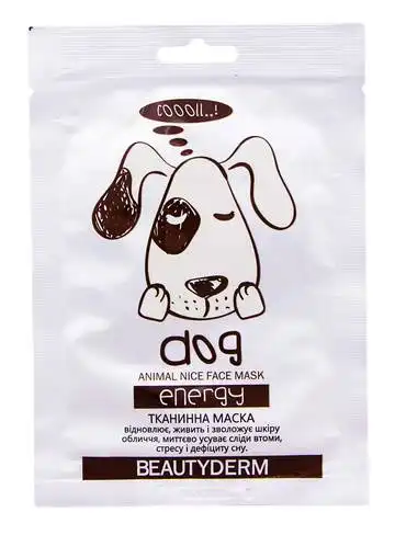 Beautyderm Маска оновлююча Animal Dog Energy 25 мл 1 пакет