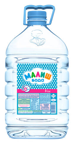 Малиш Вода дитяча негазована 5 л 1 пляшка