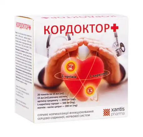 Кордоктор Плюс розчин 15 мл 20 саше