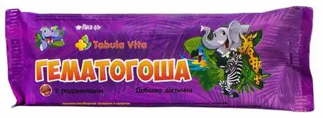 Tabula Vita Гематогоша з родзинками плитка 40 г