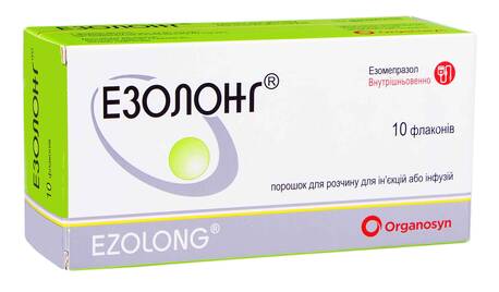 Езолонг порошок для ін'єкцій та інфузій 40 мг 10 флаконів