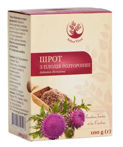 Arbor Vitae Шрот з плодів розторопші 100 г 1 пачка