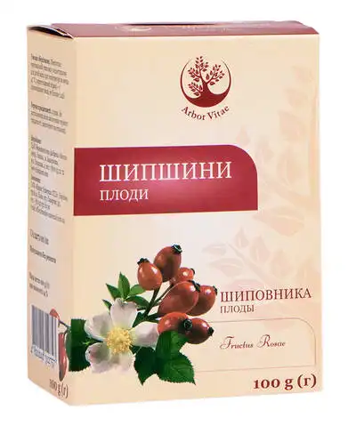 Шипшини плоди Arbor Vitae 100 г 1 пачка