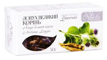 Naturalis Лопух великий корінь фіточай 50 г 1 пачка