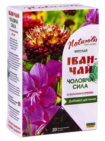 Naturalis Іван-чай Чоловіча сила фіточай збір 1,5 г 20 фільтр-пакетів