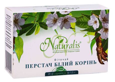 Naturalis Перстач білий корінь фіточай 1,5 г 20 фільтр-пакети