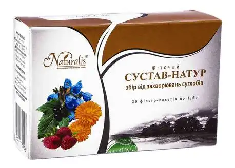 Naturalis Сустав-Натур фіточай збір 1,5 г 20 фільтр-пакетів