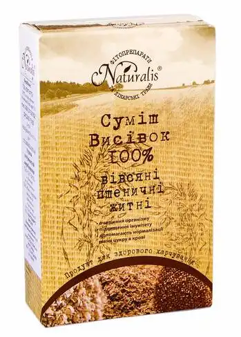 Naturalis Висівки суміш 250 г 1 коробка