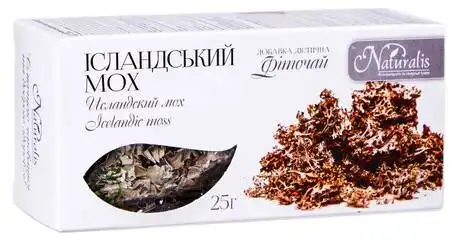 Naturalis Ісландський мох фіточай 25 г 1 пачка