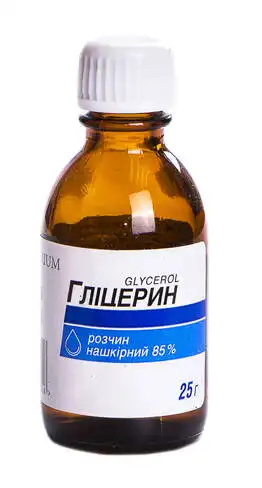 Гліцерин розчин нашкірний 85 % 25 г 1 флакон