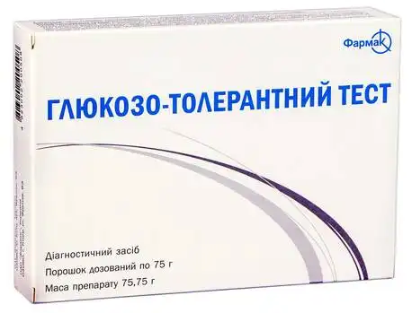 Фармак Глюкозо-толерантний тест порошок для орального розчину 75,75 г 1 шт