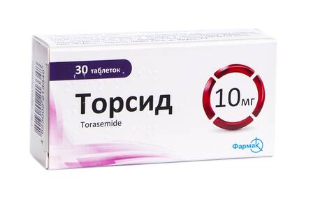 Торсид таблетки 10 мг 30 шт