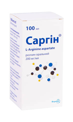 Саргін розчин оральний 200 мг/мл 100 мл 1 флакон