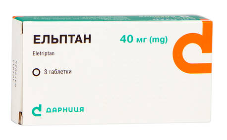 Ельптан таблетки 40 мг 3 шт