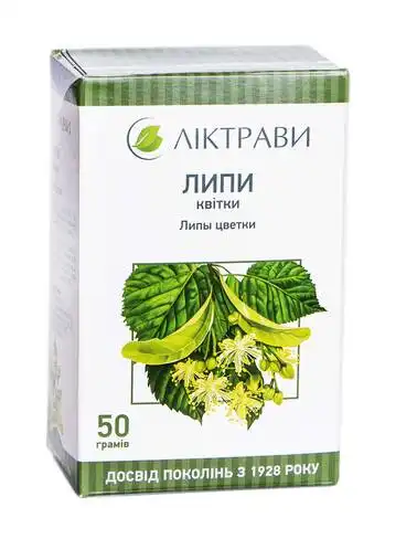 Липи квітки Ліктрави 50 г 1 пачка