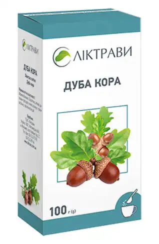 Дуба кора Ліктрави 100 г 1 пачка