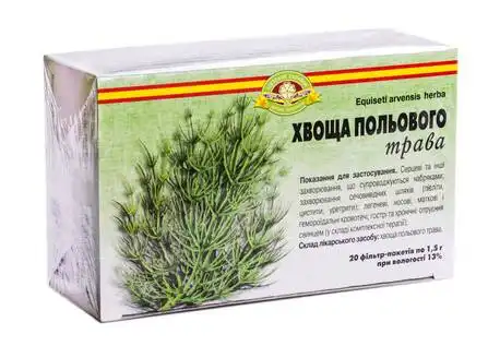 Хвоща польового трава Ліктрави 1,5 г 20 фільтр-пакетів