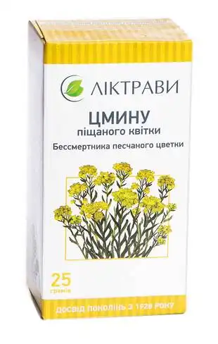 Цмину піщаного квітки Ліктрави 25 г 1 пачка