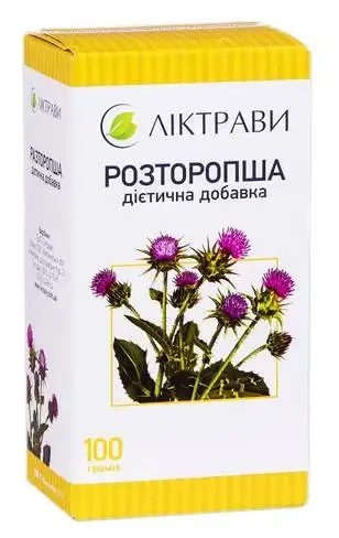Ліктрави Розторопші плоди 100 г 1 пачка