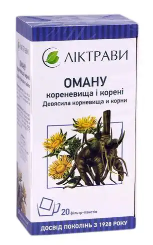 Оману кореневища і корені 4 г 20 фільтр-пакетів