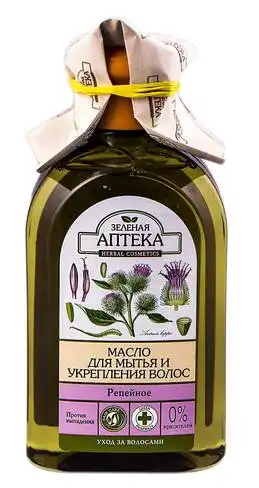Зелена Аптека Олія для миття волосся реп`яхова 250 мл 1 флакон