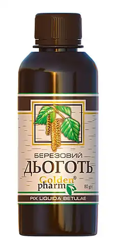 Дьоготь березовий розчин 80 г 1 флакон