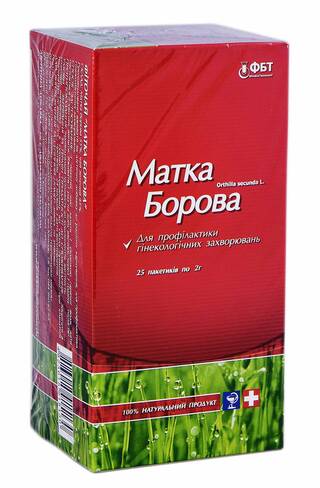Фіточай Матка Борова трава 2 г 25 фільтр-пакетів