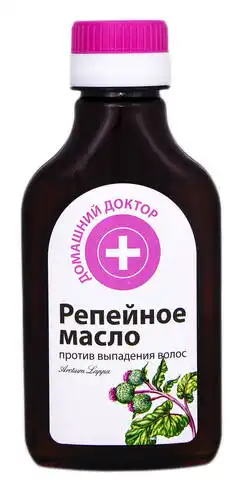 Домашній Доктор Реп'яхова олія проти випадіння волосся 100 мл 1 флакон
