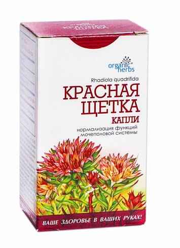 Organic Herbs Червона щітка краплі оральні 50 мл 1 флакон