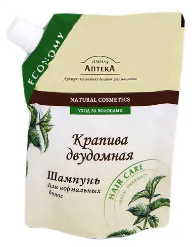 Green Pharmacy Шампунь для нормального волосся Кропива дводомна 200 мл 1 пакет