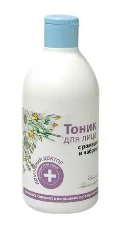Домашній Доктор Тонік для обличчя з ромашкою та чебрецем 300 мл 1 флакон