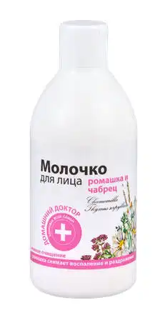 Домашній Доктор Молочко для обличчя Ромашка і чебрець 300 мл 1 флакон