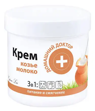 Домашній Доктор Крем для шкіри 3 в 1 Козине молоко 250 мл 1 банка