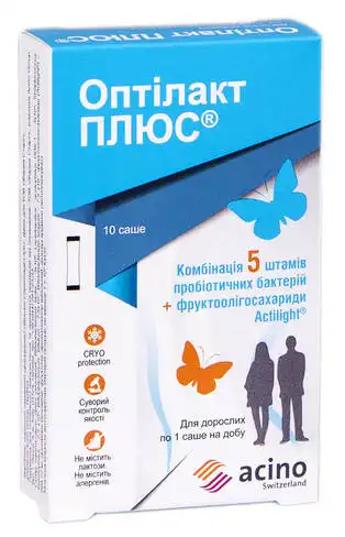 Оптілакт Плюс порошок 10 саше