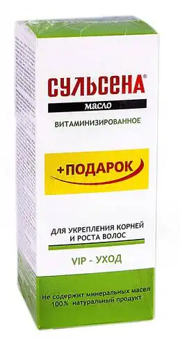 Сульсена Олія вітамінізована для укріплення та росту волосся 100 мл 1 флакон