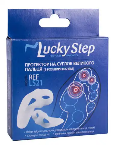 Lucky Step LS21 Протектор на суглоб великого пальця з розширювачем 2 шт