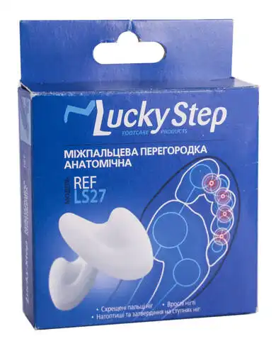 Lucky Step LS27 Перегородка міжпальцева анатомічна модель 1 пара