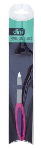 Dini d-165 Манікюрна пилочка для нігтів з прогумованою ручкою 15 см 1 шт