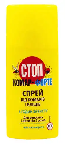 Біокон Стоп комар Форте Спрей від комарів та кліщів 95 мл 1 флакон