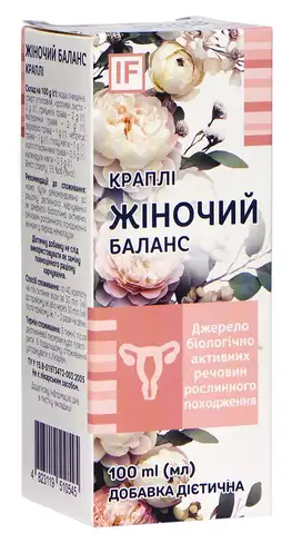 IF Жіночий баланс краплі оральні 100 мл 1 флакон