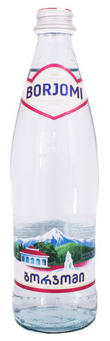 Borjomi Вода мінеральна сильногазована 0,5 л 1 пляшка