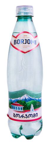 Borjomi Вода мінеральна сильногазована 0,5 л 1 пляшка