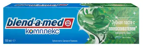 Blend-a-med Зубна паста комплекс 7 з ополіскувачем трави 100 мл 1 туба