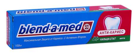 Blend-a-med Anti-Caries Зубна паста кальци-стат м'ята 100 мл 1 туба