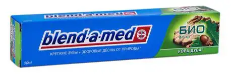 Blend-a-med Зубна паста Біо-фтор кора дуба 50 мл 1 туба