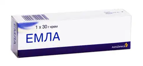 Емла крем 30 г 1 туба