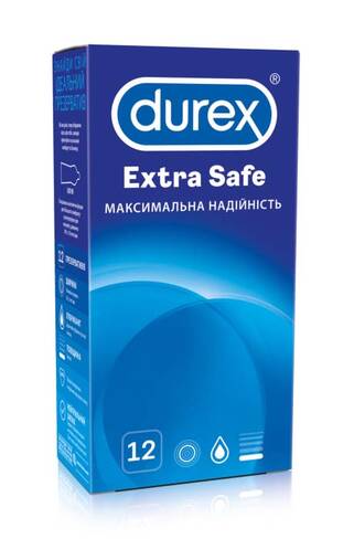Durex Презервативи Extra Safe 12 шт