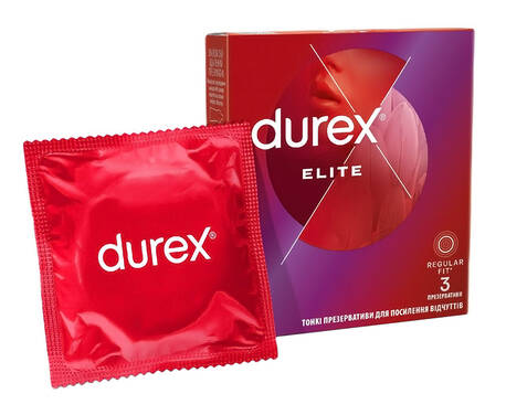 Durex Презервативи Elite 3 шт