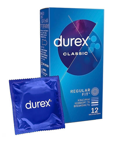 Durex Презервативи Classic 12 шт